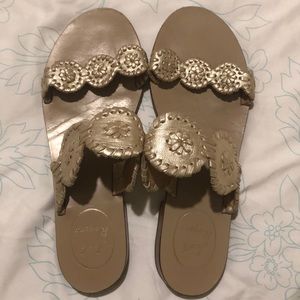 Jack Rogers metallic sandal size 6M
